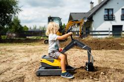 Falk Volvo Digger plně kloubový s otevíratelným sedadlem