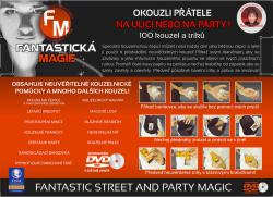 Fantastická mágia kúzelnická sada 100 kúziel a trikov s inštruktážnym CD