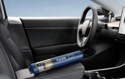 Fanttik Akumulátorový přenosný vysavač do auta V8 Apex (modrý)