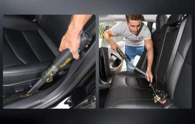 Fanttik Akumulátorový přenosný vysavač do auta V8 Apex (šedý)