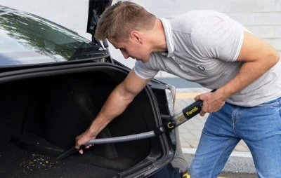 Fanttik Bezdrátový přenosný vysavač do auta V8 Apex (černý)