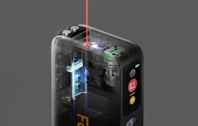 Fanttik A10 Apex černo-žlutý laserový dálkoměr 3 v 1