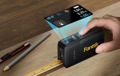 Fanttik A10 Apex černo-žlutý laserový dálkoměr 3 v 1