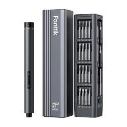 Fanttik Sada elektrických šroubováků E1 Max 3,7 V (šedá) Fanttik Sada elektrických šroubováků E1 Max 3,7 V (šedá)