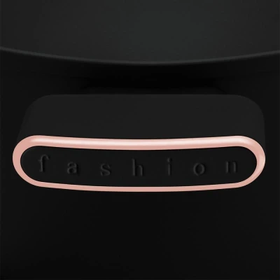 Fashion by Berlingerhaus Kastrol s titanovým povrchem a poklicí 30 cm Matte Black Rose Gold Collection