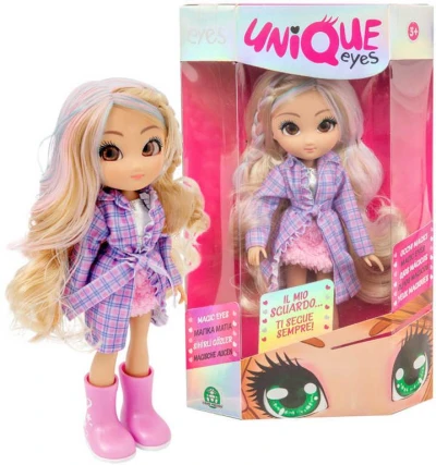 Fashion panenka Unique Eyes 25cm kouzelné oči 3 druhy v krabici