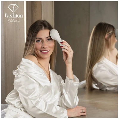 Fashion TV By Berlingerhaus EMS masážní přístroj na obličej s teplou i studenou terapií Cream Gold Collection