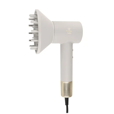 Fashion TV by Berlingerhaus Fén na vlasy s BLDC motorem a ionizací 1600W Cream Gold Collection