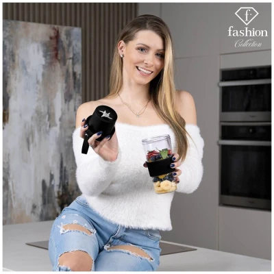 Fashion TV by Berlingerhaus Přenosný smoothie mixér USB-C Black Rose Collection