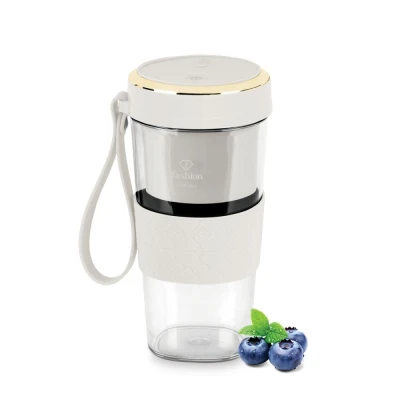 Fashion TV by Berlingerhaus Přenosný smoothie mixér USB-C Cream Gold Collection