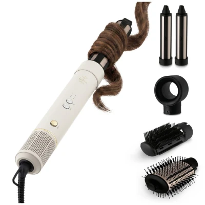 Fashion TV by Berlingerhaus Profesionální kulmofén 5v1 s BLDC motorem Multistyler Cream Gold Collection