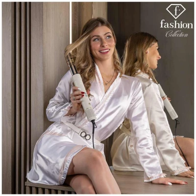 Fashion TV by Berlingerhaus Profesionální kulmofén 5v1 s BLDC motorem Multistyler Cream Gold Collection