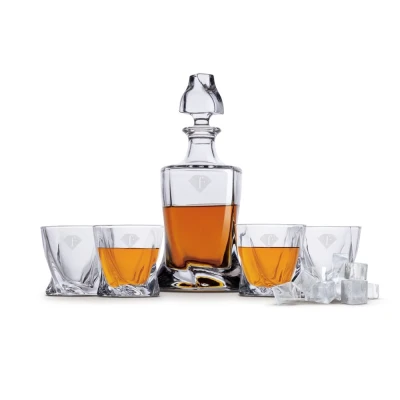 Fashion Tv By Berlingerhaus Sklenice a karafa na whisky sada 5 ks