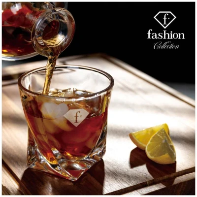 Fashion Tv By Berlingerhaus Sklenice a karafa na whisky sada 5 ks