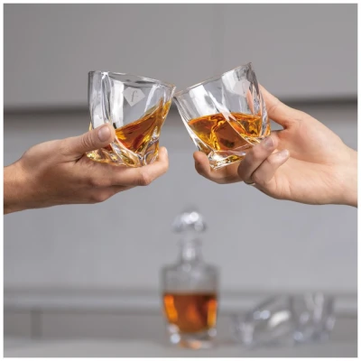 Fashion Tv By Berlingerhaus Sklenice a karafa na whisky sada 5 ks