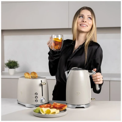 Fashion TV By Berlingerhaus Topinkovač nerez 850W Cream Gold Collection