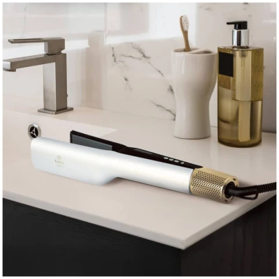 Fashion TV by Berlingerhaus Vysoušecí žehlička na vlasy s BLDC motorem 2v1 Cream Gold Collection