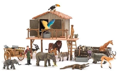 FAUNICA Herný set FAUNICA 94060 AFRIKA ZÁCHRANNÁ STANICA FAUNICA Herný set FAUNICA 94060 AFRIKA ZÁCHRANNÁ STANICA