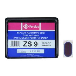 FERDUS Lepení-záplata ZS9 ovál 32x16mm box 50ks