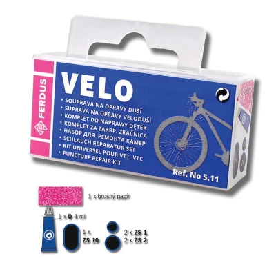 FERDUS VELO 5.11 modré lepení FERDUS VELO 5.11 modré lepení