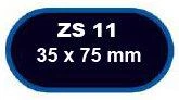 Ferdus záplaty ZS 11 75x35mm balení 5ks Ferdus záplaty ZS 11 75x35mm balení 5ks