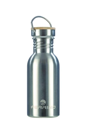 Ferrino Gliz Inox 0,5 l stříbrná láhev na pití