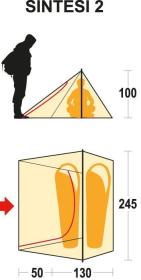 Ferrino Sintesi 2 ultralehký stan + sleva 400,- na příslušenství