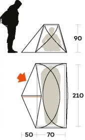 Ferrino Solo expediční stan pro 1 osobu