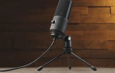 Fifine K669BB modrý kondenzátorový mikrofon