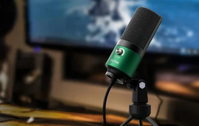 Fifine K669BG zelený kondenzátorový mikrofon