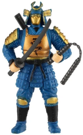 Figúrka akčný bojovník ninja set so zbraňami rôzne druhy plast