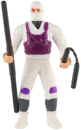 Figúrka akčný bojovník ninja set so zbraňami rôzne druhy plast