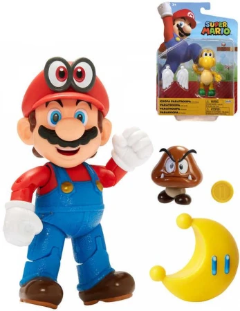 Figúrka Nintendo Super Mario 10cm postavička set s doplnkom 5 druhov plast Figúrka Nintendo Super Mario 10cm postavička set s doplnkom 5 druhov plast