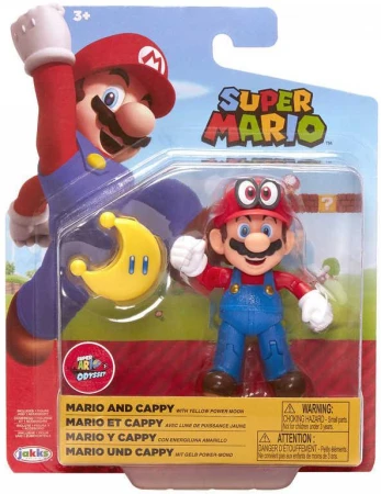 Figúrka Nintendo Super Mario 10cm postavička set s doplnkom 5 druhov plast