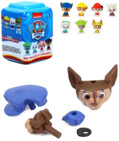 Figurka Paw Patrol 3D skládačka / mazací guma 2v1 s překvapením Figurka Paw Patrol 3D skládačka / mazací guma 2v1 s překvapením