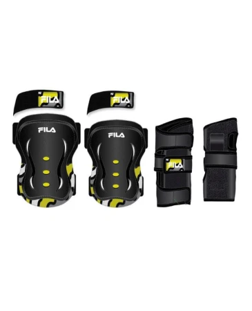 Fila Dětské chrániče FP Junior Yellow (sada) Fila Dětské chrániče FP Junior Yellow (sada)