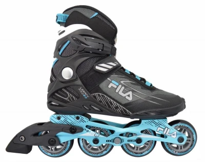 Fila Legacy Pro 80 Lady Black/Blue kolečkové brusle Fila Legacy Pro 80 Lady Black/Blue kolečkové brusle
