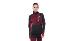 Fischer ASARNA SOFTSHELL 2023 černo/červená dámská softshell bunda Fischer ASARNA SOFTSHELL 2023 černo/červená dámská softshell bunda