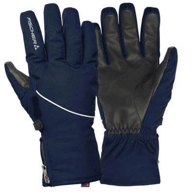 Fischer COMFORT LADIES SKI 2025 navy lyžařské rukavice Fischer COMFORT LADIES SKI 2025 navy lyžařské rukavice