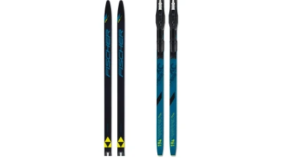Fischer FIBRE CROWN EF 2023/24 běžky + TOUR STEP BL/WH