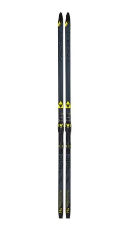 Fischer SUPERLITE CROWN EF 2023/24 běžky + CONTROL STEP POUZE 199 - černá (VÝPRODEJ)
