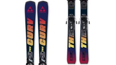 Fischer THE CURV JR (100-120) JRS 2025 juniorské lyže + FS 4 CA JRS + sleva 300,- na příslušenství