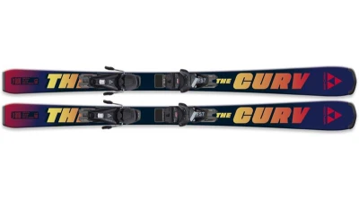 Fischer THE CURV JR (130-150) JRS 2025 juniorské lyže + FS 7 CA JRS + sleva 400,- na příslušenství