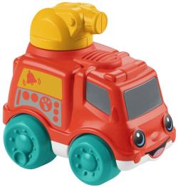 Fisher Price Baby autíčko pracovní veselé s obličejem 3 druhy