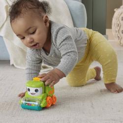 Fisher Price Baby autíčko pracovní veselé s obličejem 3 druhy