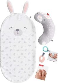 Fisher Price Baby Bunny dečka masážní s kousátkem pro miminko