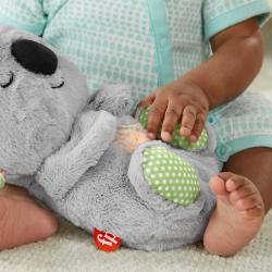 Fisher Price Baby Koala uklidňující usínáček na baterie pro miminko Světlo Zvuk