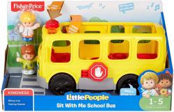 Fisher Price Baby Little People Školní autobus na baterie Světlo Zvuk