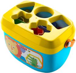 Fisher Price Baby moje první vkládačka set kyblík + 10 kostek plast pro miminko