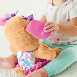 Fisher Price Baby pejskova sestřička interaktivní naučná na baterie Světlo Zvuk